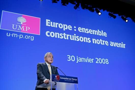 Convention Europe de l'UMP (Paris, 30 janvier 2008) - Photo : mprirrone